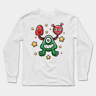 Monster Smile Long Sleeve T-Shirt